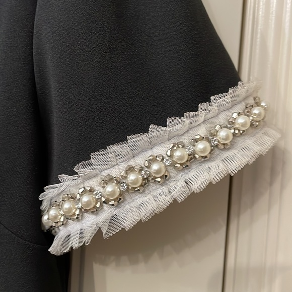 Betsey Johnson Pearls & Rhinestone Dress - Picture 5 of 7